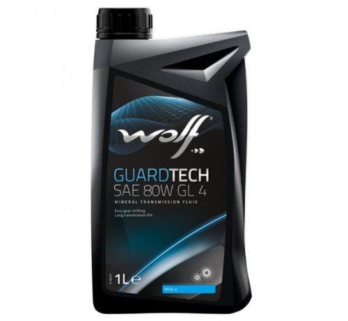Трансмиссионное масло WOLF GUARDTECH SAE 80W GL 4 1L